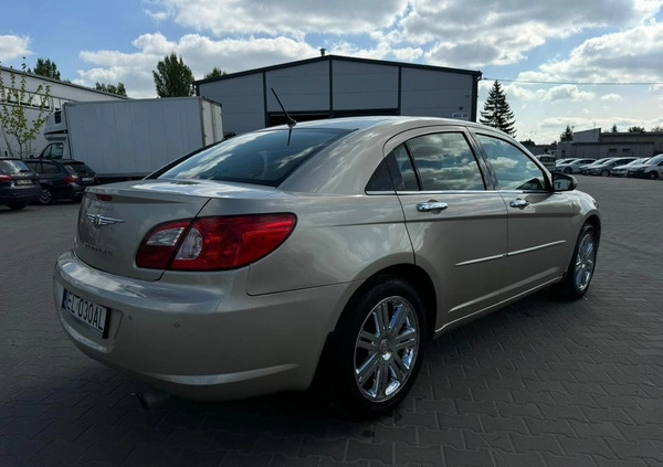 Chrysler Sebring cena 11300 przebieg: 140695, rok produkcji 2007 z Łódź małe 137